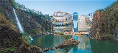 耗時12年把傷痕變風景，深坑酒店要做上海最貴酒店