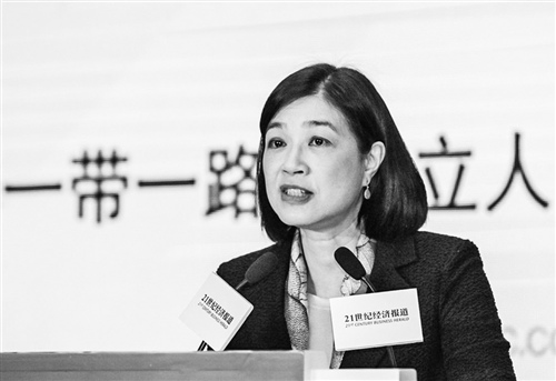 渣打銀行人民幣國際化及“一帶一路”業(yè)務(wù)全球主管凌嘉敏：通過“一帶一路”構(gòu)建人民幣生態(tài)圈